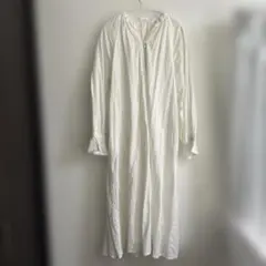 Bou Jeloud 刺繍　ロングワンピース ホワイト