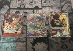 ワンピースカード　3rd ANNIVERSARY SET 三兄弟