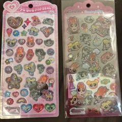 【正規品】パワパフ　パワーパフガールズ　うるちゅるポップシール　ドロップジェリー