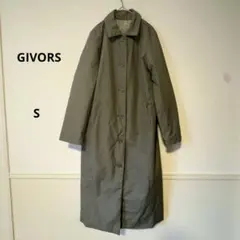 お安くします様！GIVORS トレンチコート 無地 オリーブグリーン 軽量 バッ