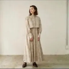 foufou はなたば　クレマチス　ワンピース マキシ丈 2026年最新】foufou はなたばの人気アイテム - メルカリ