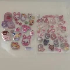 ボンボンドロップシール サンリオ ふわふわラビちゃん おすそわけ