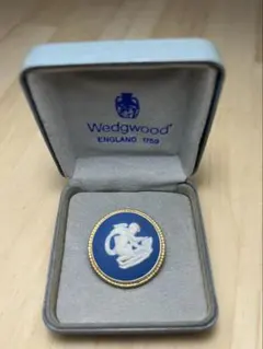 Wedgwood ジャスパー ブローチ ブルーのサムネイル