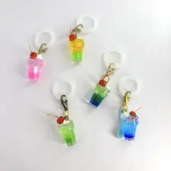 クリームソーダ めじるしアクセサリー 喫茶のしずく