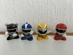K*n様 恐竜戦隊　ジュウレンジャー　ソフビ　レトロ　指人形　5体セット K*n様 恐竜戦隊 ジュウレンジャー ソフビ レトロ 指人形 5体セット