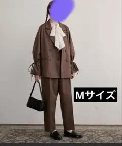 BONLECILL noir リボンテーラードジャケット＆スラックスのサムネイル