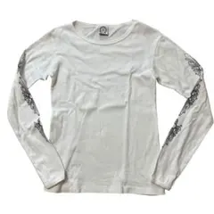 90s vintage ChromeHeartsアーカイブ星柄クロス袖ロンT黒M Chrome Hearts/90s dagger L/S T-shirt クロムハーツ ダガー