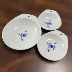 Noritake ノリタケ プレート 3枚セット ブルーフラワーのサムネイル