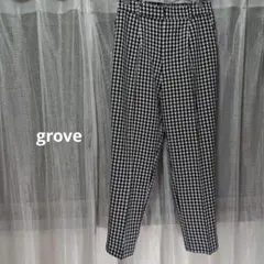grove　グローブ　ギンガムチェックパンツ
