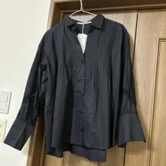 ZANPA☆レースブラウス♪黒　未使用　　　みAのサムネイル