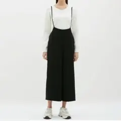 レディース サロペット ワイドパンツ キャミソール ズボン パンツ GU