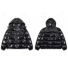 TRAPSTAR ダウンジャケット メンズ秋冬新品ブラック Lサイズ TRAPSTAR ブラックダウンジャケット 【公式通販】