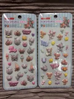 トムとジェリー　ぷくぷくシール