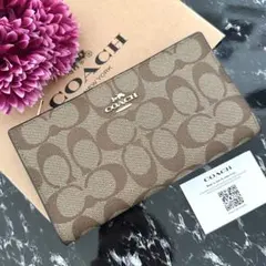 COACH] コーチ スリム 三つ折り 長財布 CC815（イエロー） - メルカリ