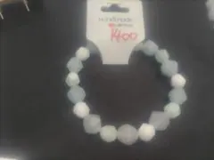 ハンドメイド 多角形ビーズ ブレスレット