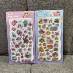 即日発送！3D立体　硬いシール　カービィ　2枚セット