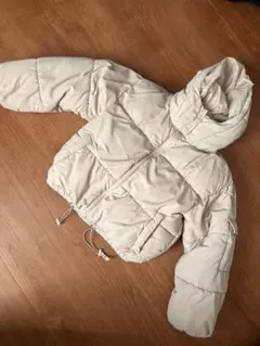 フード付き　ショート　フェイクファー　ダウンコート　fifth レディース