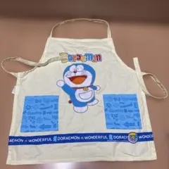 ドラえもん エプロン ポケット付き110