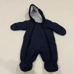 PETIT BATEAU ネイビー ロンパース 6m