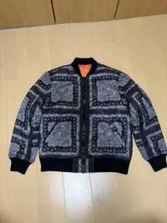 FACETASM 10SS バタフライ転写スタジャン ブラック - メルカリ