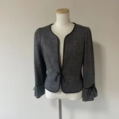 エムズグレイシー ノーカラージャケット