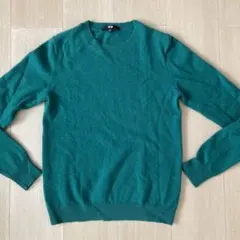 ユニクロ　カシミヤ100% クルーネックセーター　レディース