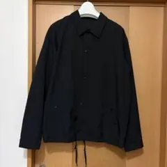 GU ウィンドプルーフカラーコーチジャケット　ブラック　XL