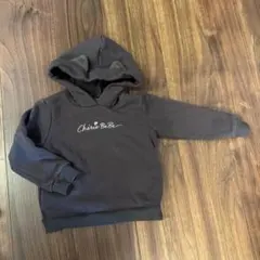 BeBe ダークグレー パーカー