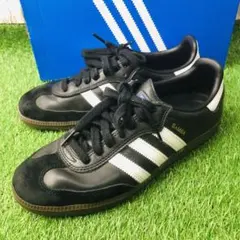 【着用3回】adidas SAMBA ADV サンバ レザー 本革 厚底 26