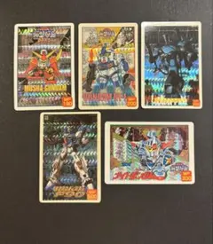 信】SDガンダム外伝 ジャンボカードダス 全9種コンプリート 自販機 1弾