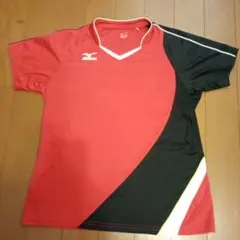 Mizuno 卓球ウェア レッド ブラック