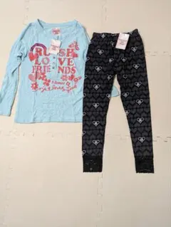 新品未使用★　RUSH HOUR GIRL Tシャツとレギンスセット