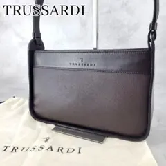 トラサルディ ショルダーバッグ ワンショルダー ミニマル ダーク 