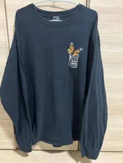 Yellow Butterflies LS Tee BLACKBRAIN 長袖