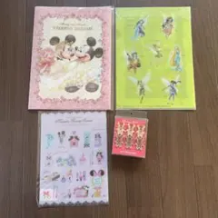 ディズニー　文房具まとめて　クリアファイルなど