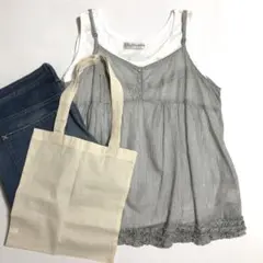 relacher ルラシェ キャミソール フリーサイズ 未使用【匿名配送】のサムネイル