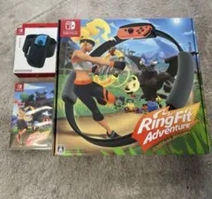 【美品】リングフィット アドベンチャー　ソフト・未使用レッグバンド付き