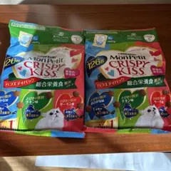 モンプチ　クリスピーキッス バラエティパック　 総合栄養食 贅沢シリーズ2個