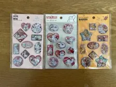 セリア ウォーターシール ベイマックス 101匹わんちゃん、ライオンキング