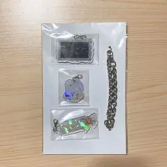 【ツイステ】ラギー　チェーン付きホログラムアクリルチャーム　プラチナジャケット