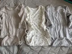 ベビー肌着 3点セット綿100