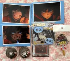 鬼滅の刃 無限城編 お楽しみくじ ブロマイド 缶バッジ冨岡義勇