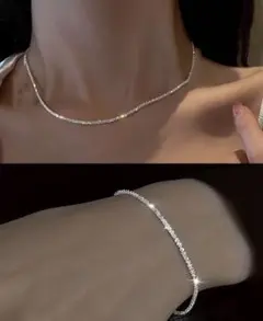 期間限定価格‼︎〜ネックレス＋ブレスレット：２点セット〜のサムネイル