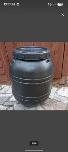 雨水タンク130L黒①送料無料 - メルカリ