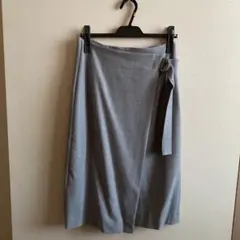 トゥモローランド　Ballsey グレー タイトラップスカート