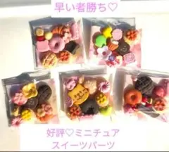 ミニチュアスイーツ 5個セット