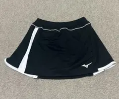 MIZUNO テニススコート ブラック バドミントン