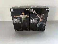 ワンピースフィギュア　ドラマチックショーケースゾロ・ミホーク・ルフィ他まとめ売り ワンピース ドラマチック フィギュア シャンクス ルフィ ゾロ