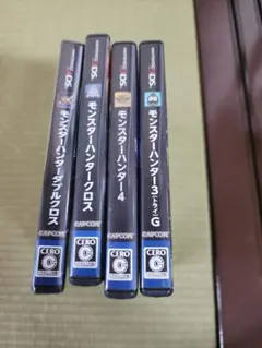 任天堂3DSソフト　モンスターハンター4本セット