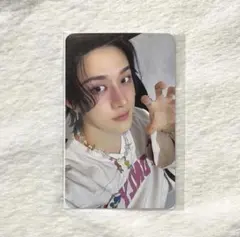 StrayKids 購入特典 トレカ バンチャン リアルタッチフォトカード